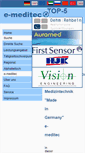 Mobile Screenshot of e-meditec.de